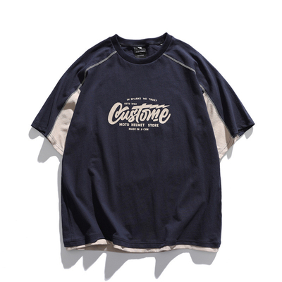 購入 印刷 ロゴ コットン 洗濯 ヴィンテージ オーバーサイズ グラフィック ティース クルーネック クール online manufacture