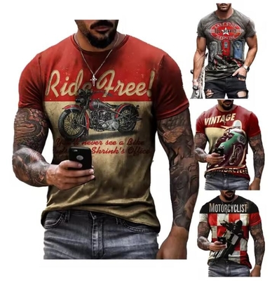 購入 ハップ長さ サブライメーションシャツ スポーツ ポリエステル 超サイズ グラフィック Tシャツ online manufacture