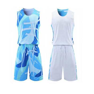 バスケットボールのリバーシブル 短パン 練習スポーツ 訓練制服 男性用