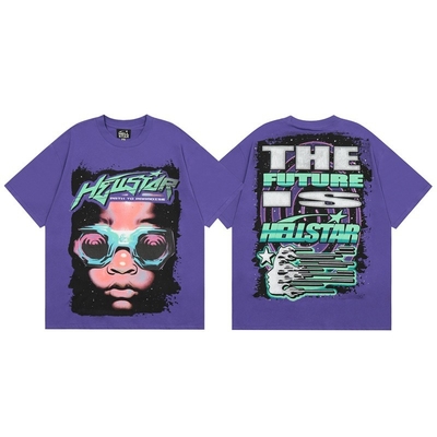 オーバーサイズのTシャツ ヴィンテージTシャツ ゆるやかな短袖 ストリートウェア ゆるやかな洗濯ユニセックス トップ