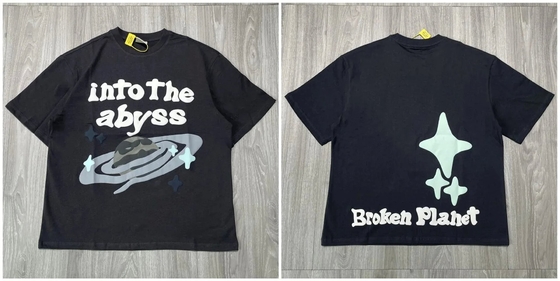 コットン ミッドウェイト 男性 クルーネックTシャツ グラフィック脚本